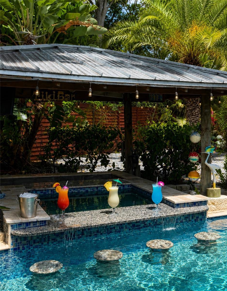 Swim-Up Bar - Vacation vibes every day.