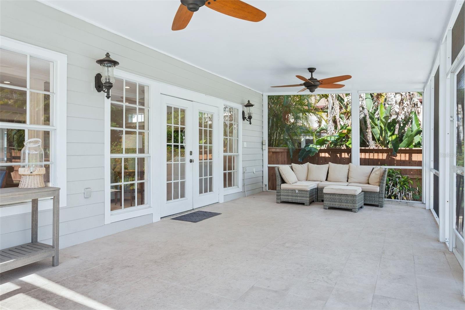 rear screened in porch