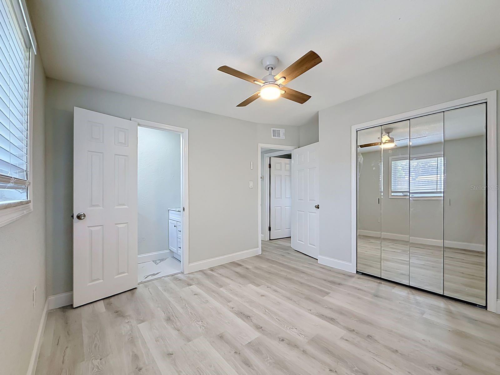 4TH BEDROOM with private water closet (toilet/vanity/sink)