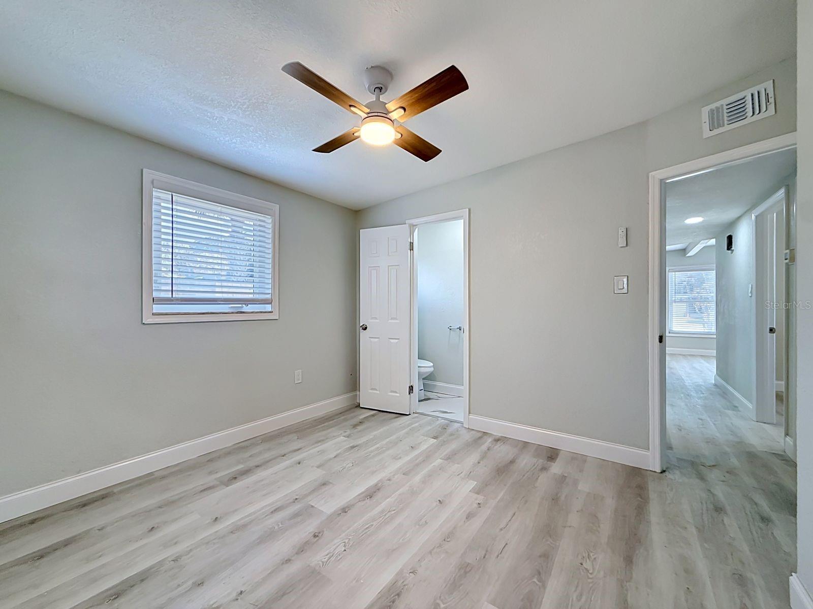 4TH BEDROOM with private water closet (toilet/vanity/sink)