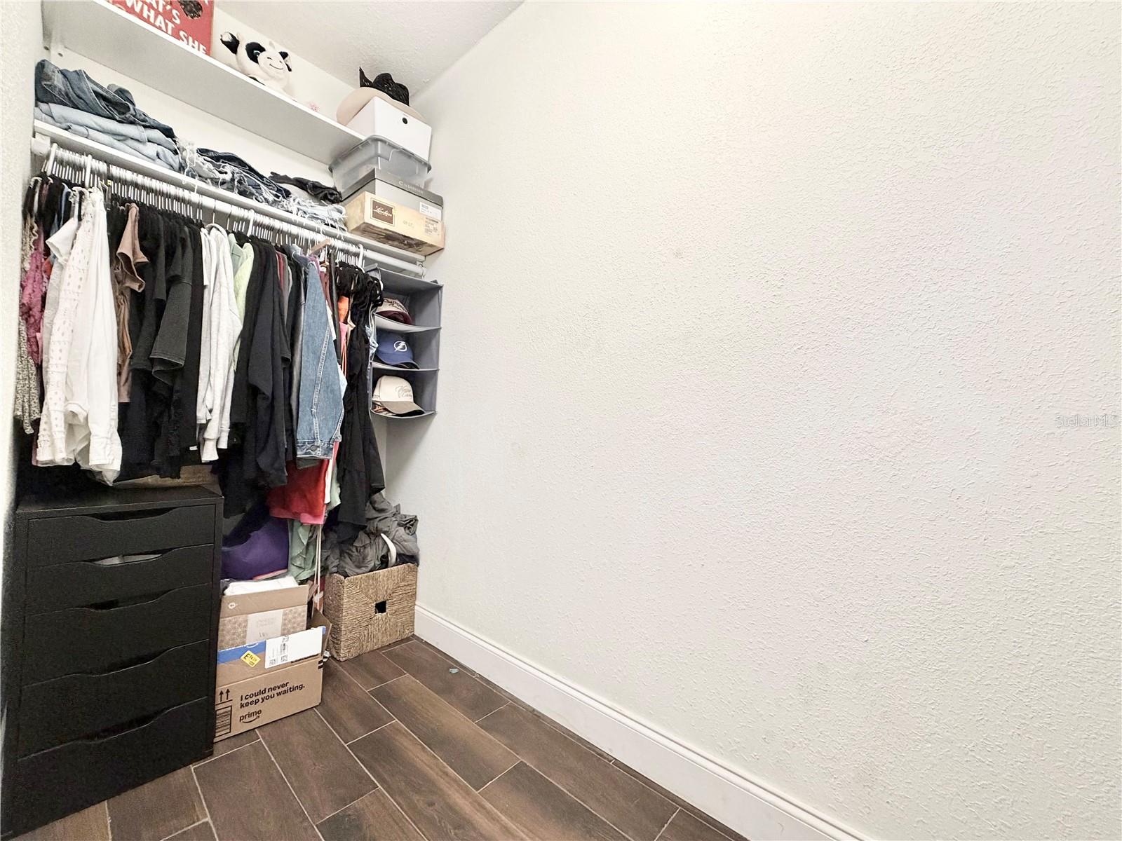 Bedroom 2 walk in closet