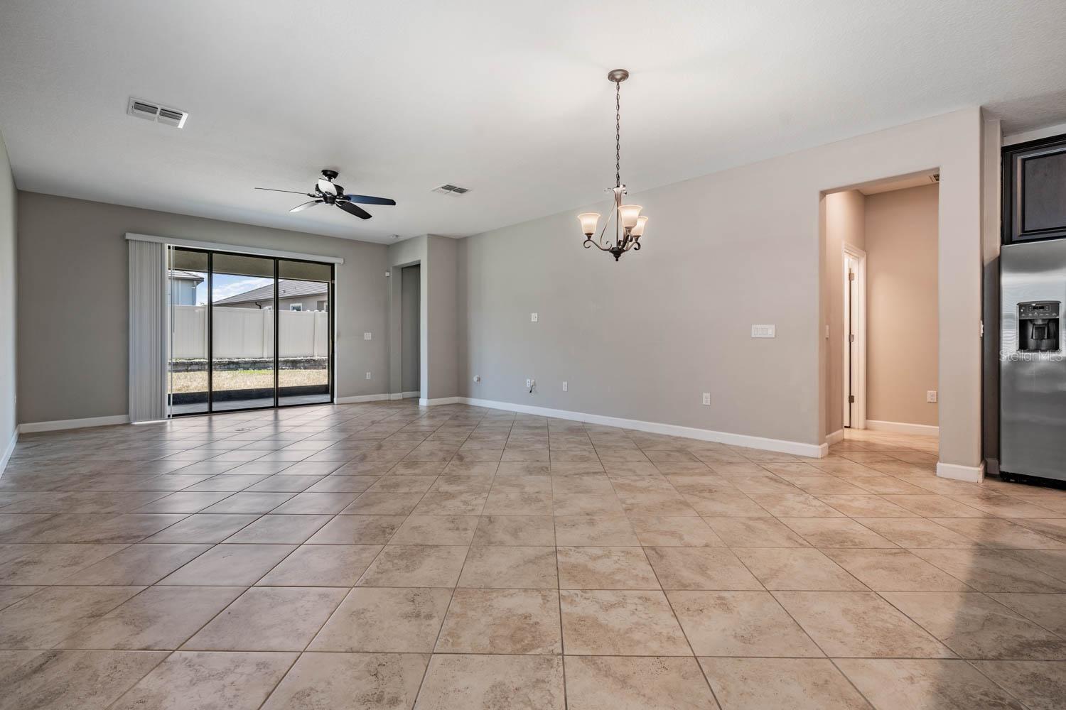 Large living space with lots of natural light