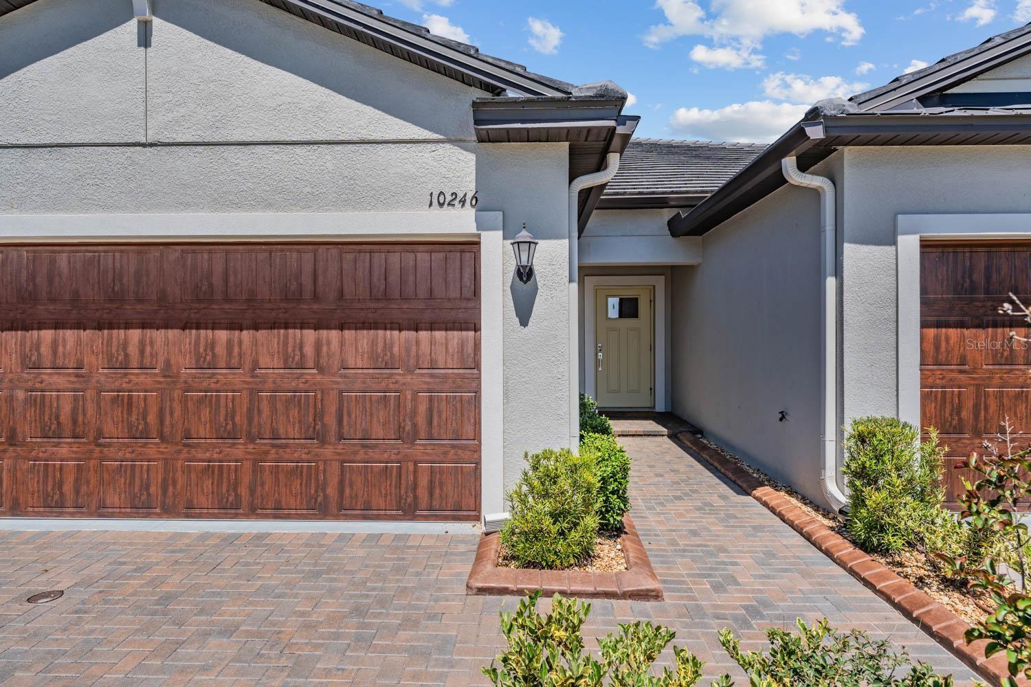 Driveway is sealed