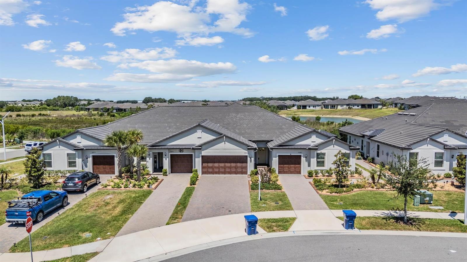 2 car garage & driveway that holds 4 cars