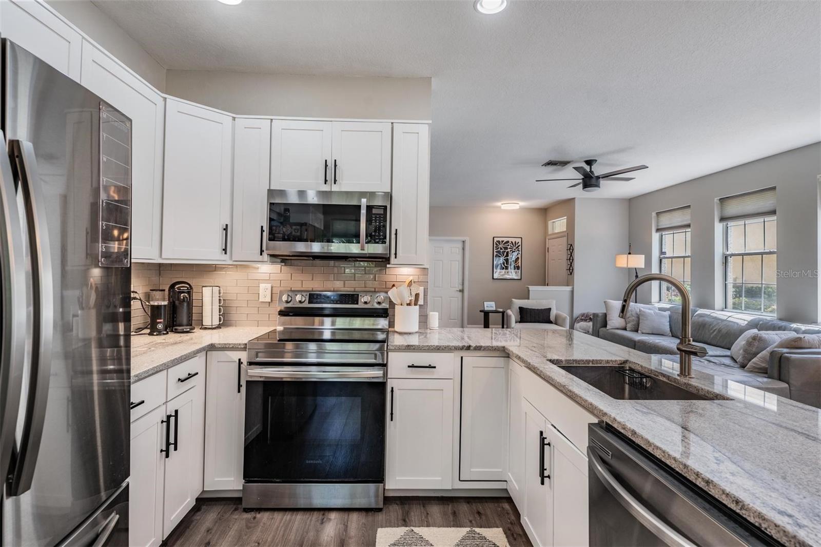 Gourmet Kitchen with Stainless steel appliances