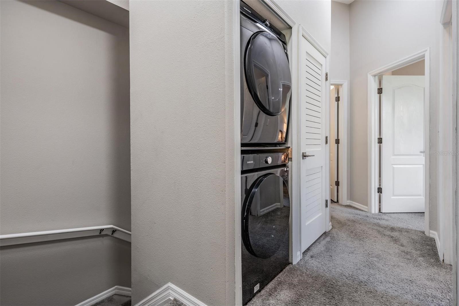 Upstairs laundry