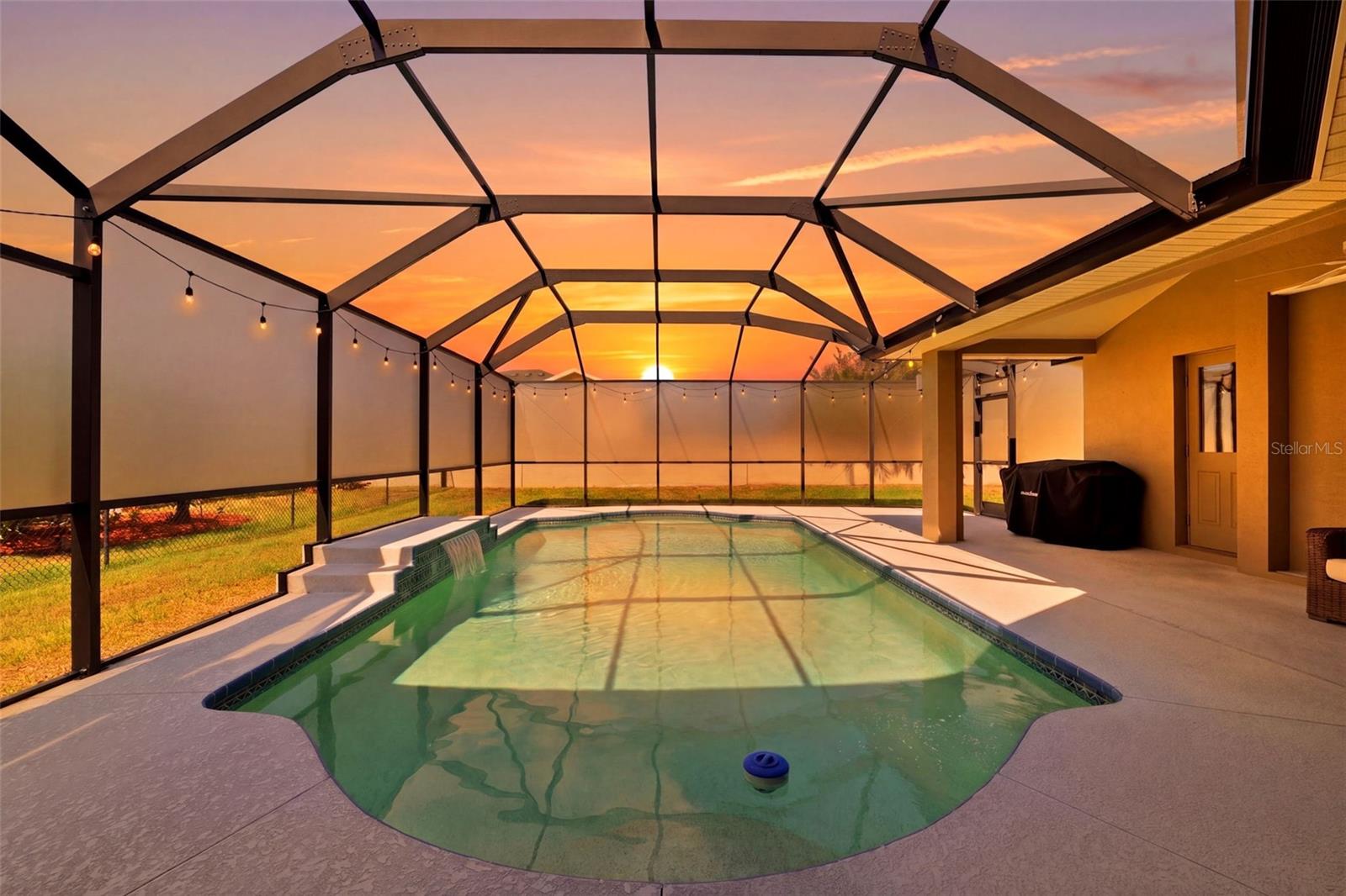 twilight pool