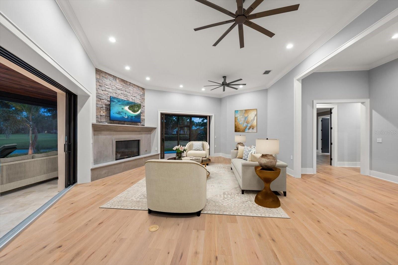 Beautiful wood floors