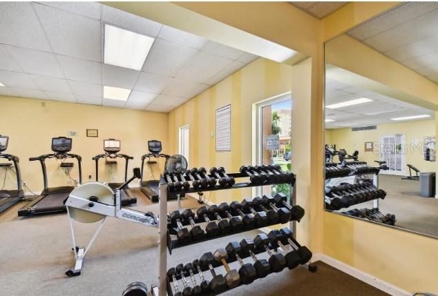 fully equipped gym