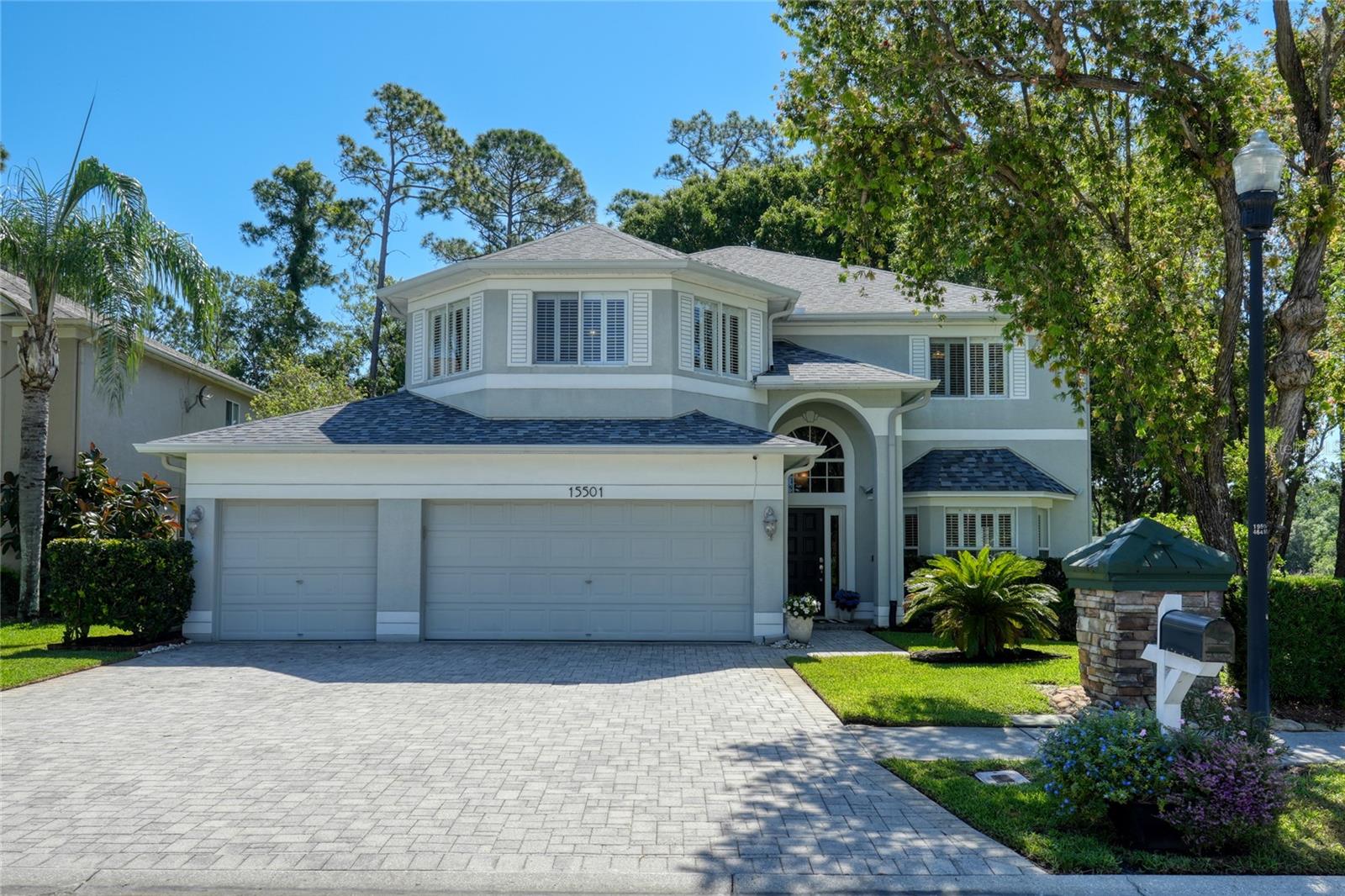 Incredible curb appeal and 3 car garage!