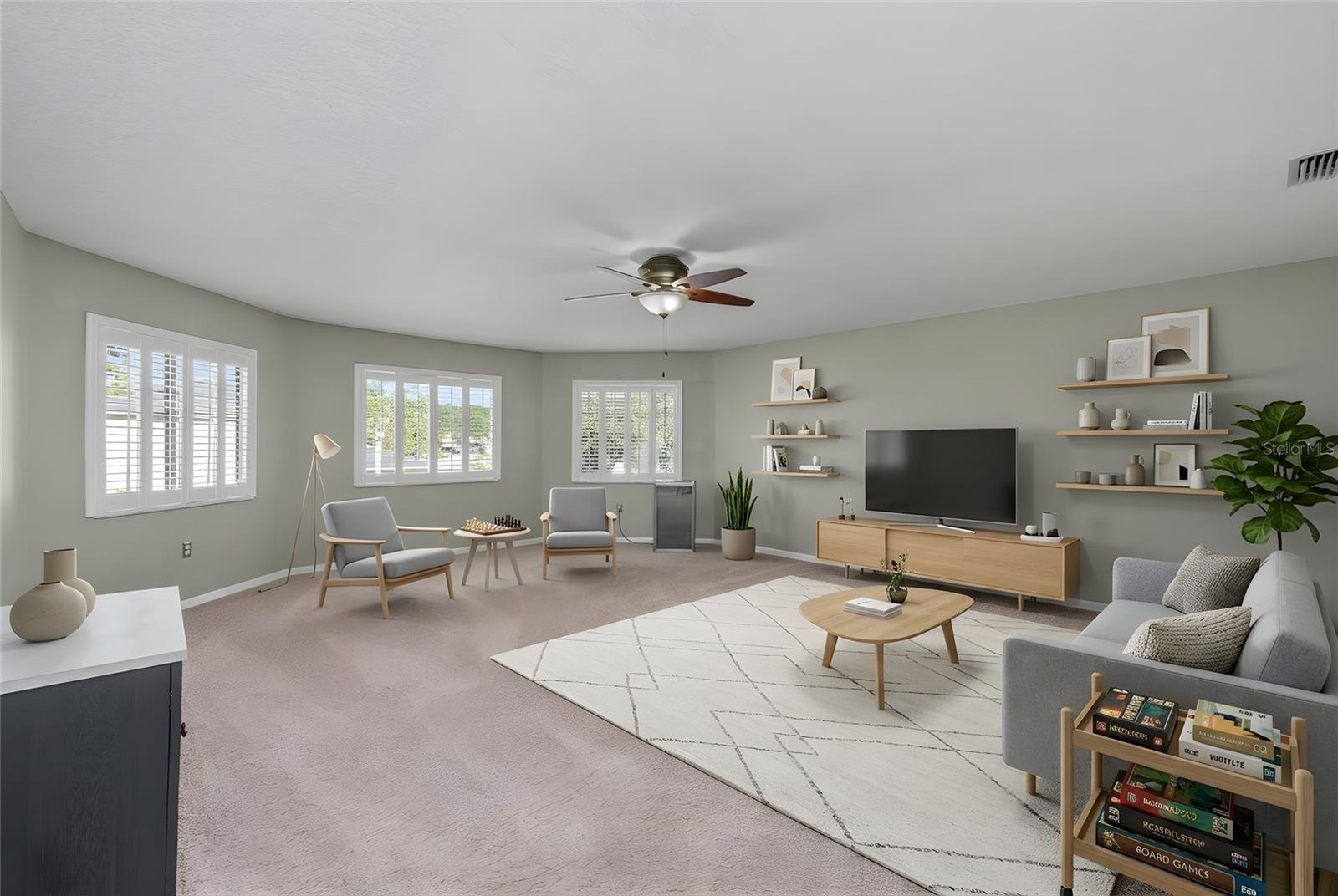 Huge Bonus room or 5th BR. Has big closet!