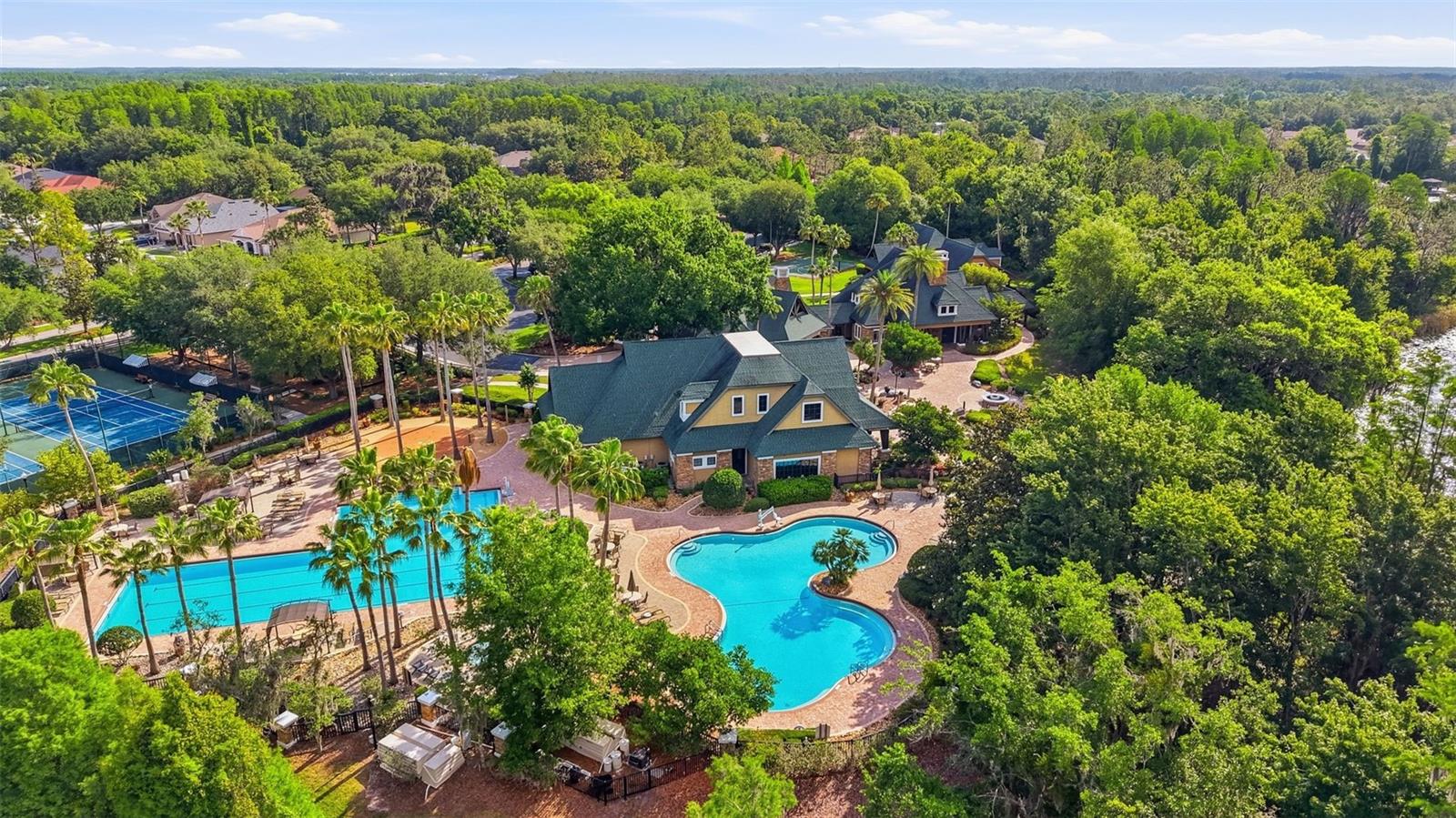 Community pool and lodge!