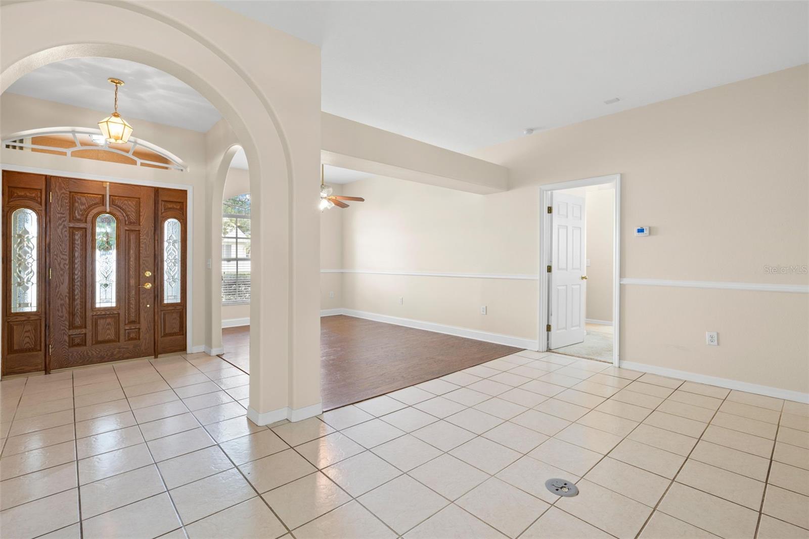 Living Room and Dining Room