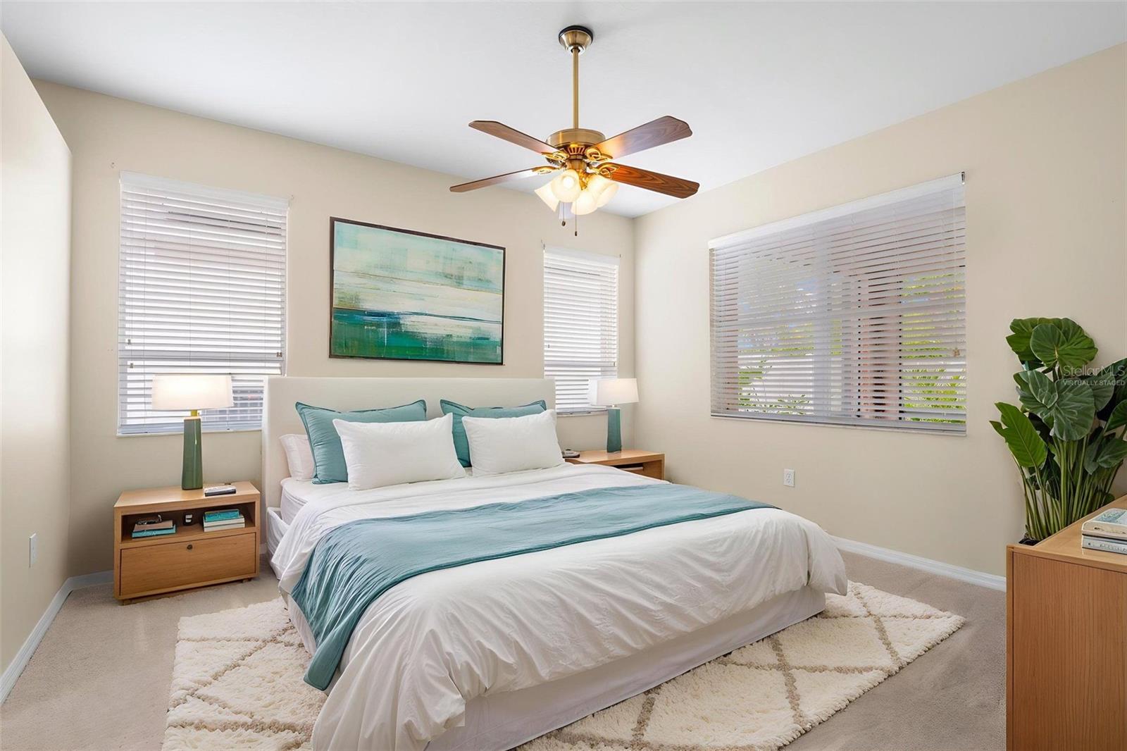 Virtually Staged - Primary Bedroom
