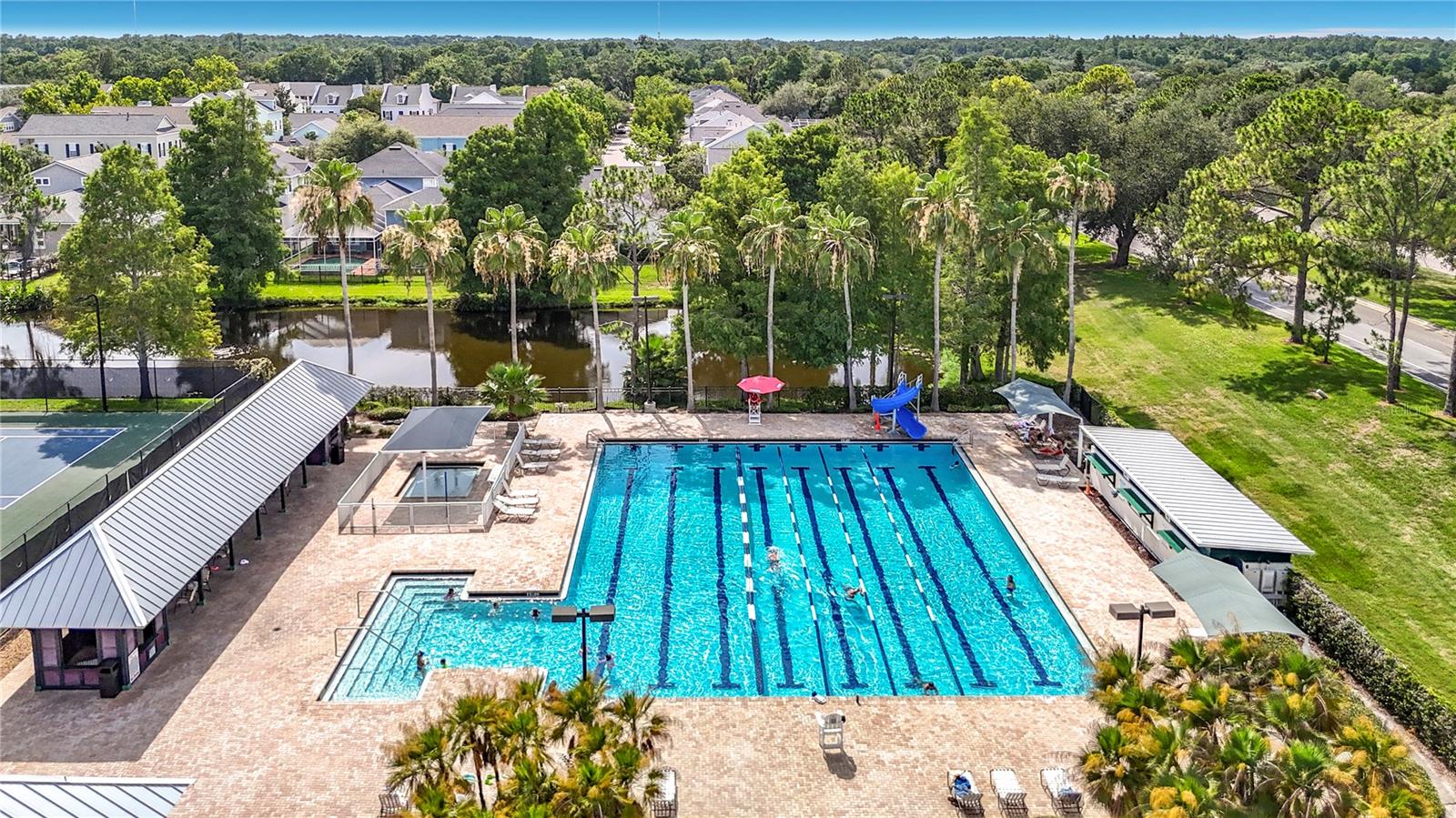 Westchase primary pool, there is another pool off Countryway