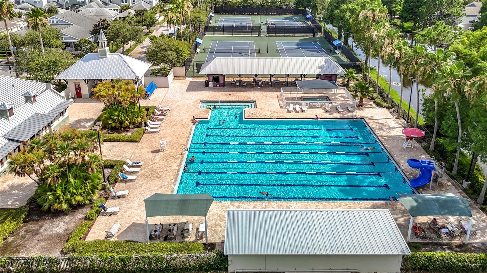 Westchase main pool and clubhouse