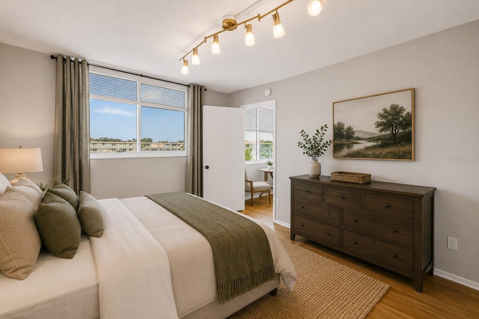staged bedroom