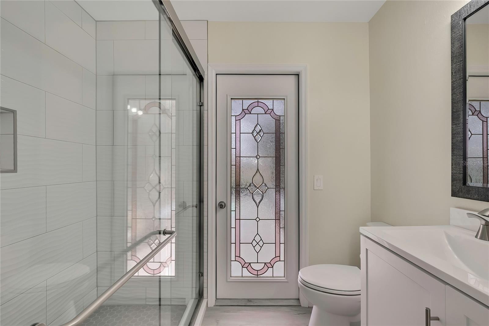 New Primary Bathroom leading out to the pool