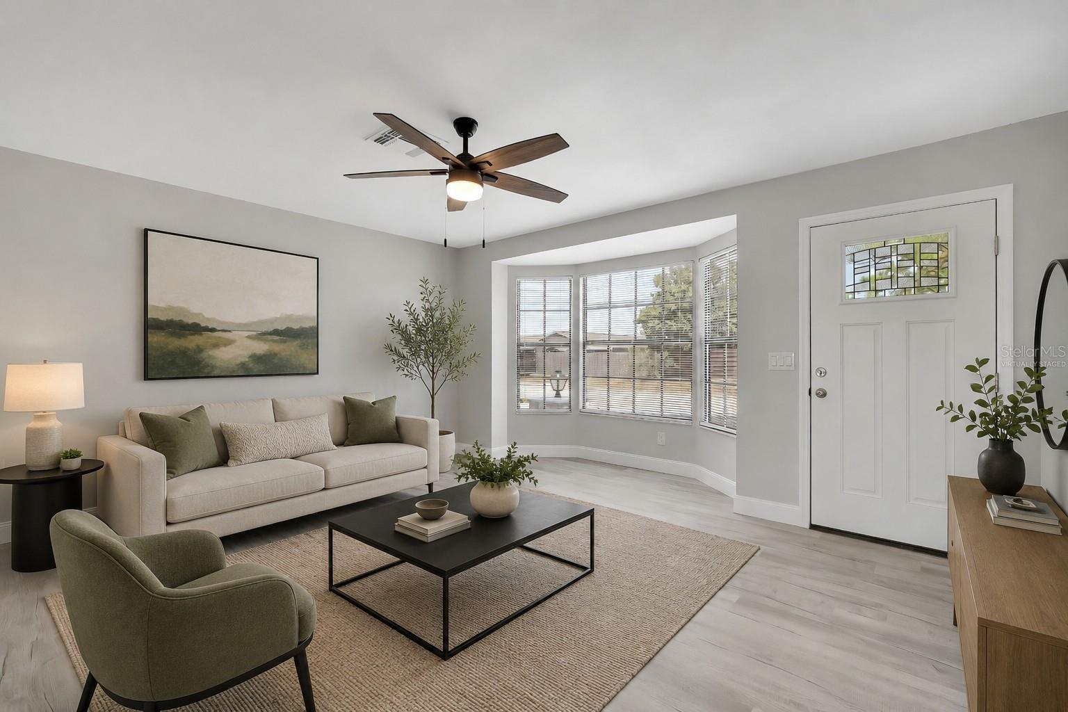 Virtually Staged - Living Room