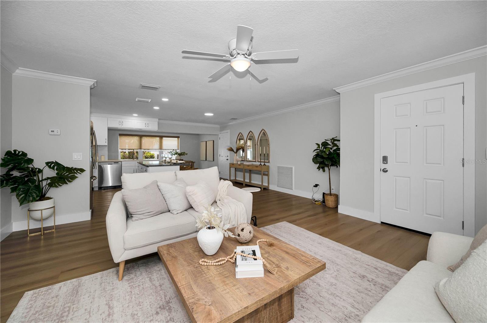 Stay connected with friends and family in this open concept home.