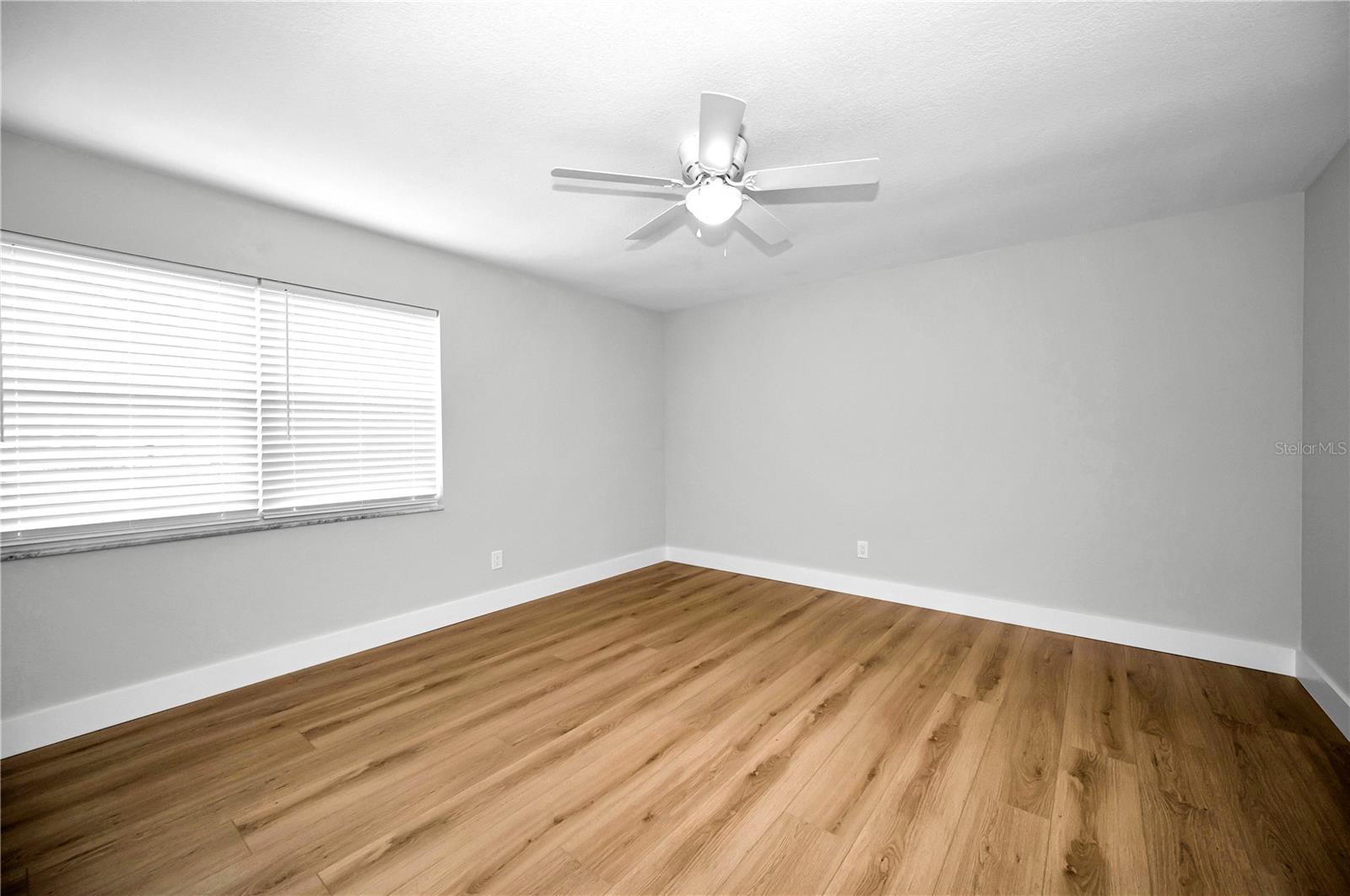 This second bedroom is spacious too!