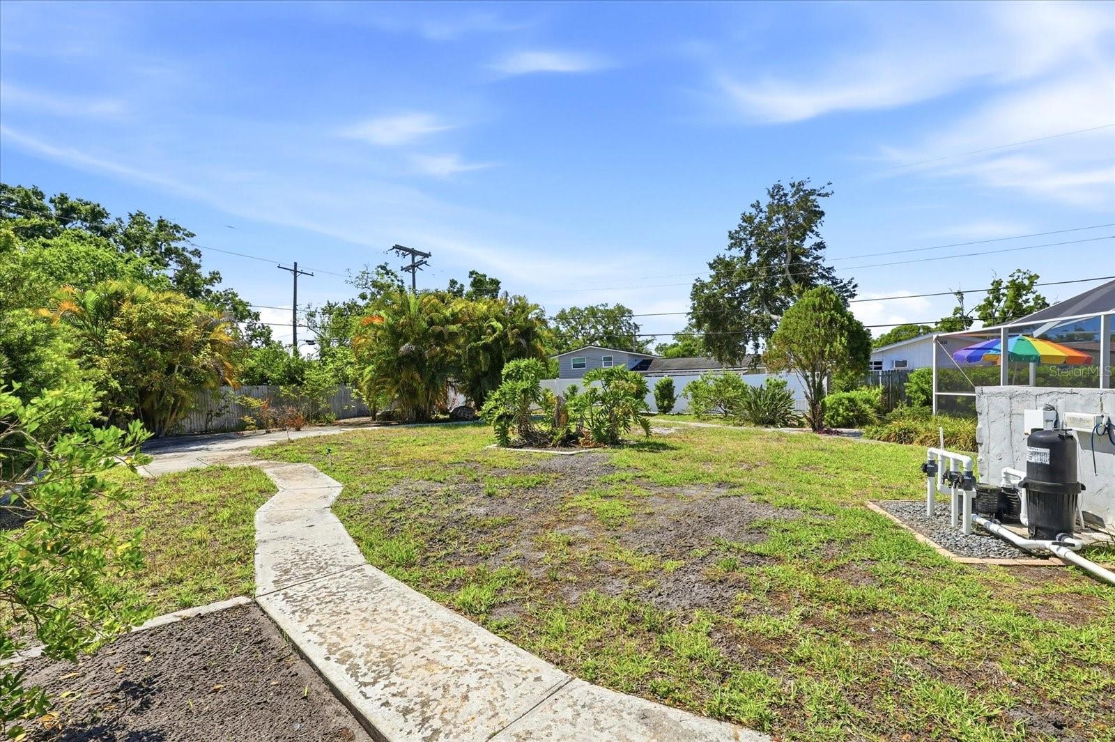 Nearly 1/3 acre!