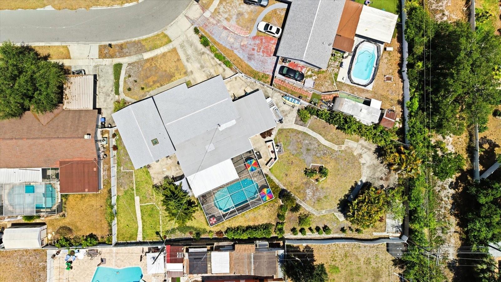 Large lot with plenty of room for toys, gardening + more! Like your own private park!