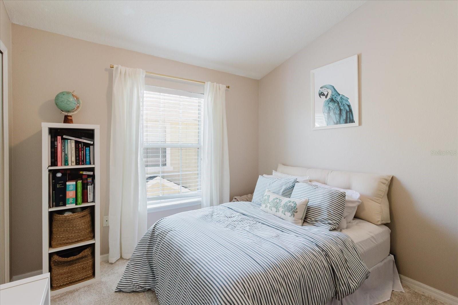 One Of The Secondary Bedrooms With Plush Carpeting & Tempur-Pedic Padding