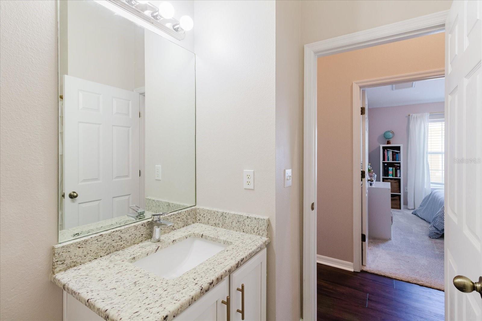 2nd Bathroom Straight Across From A Secondary Bedroom