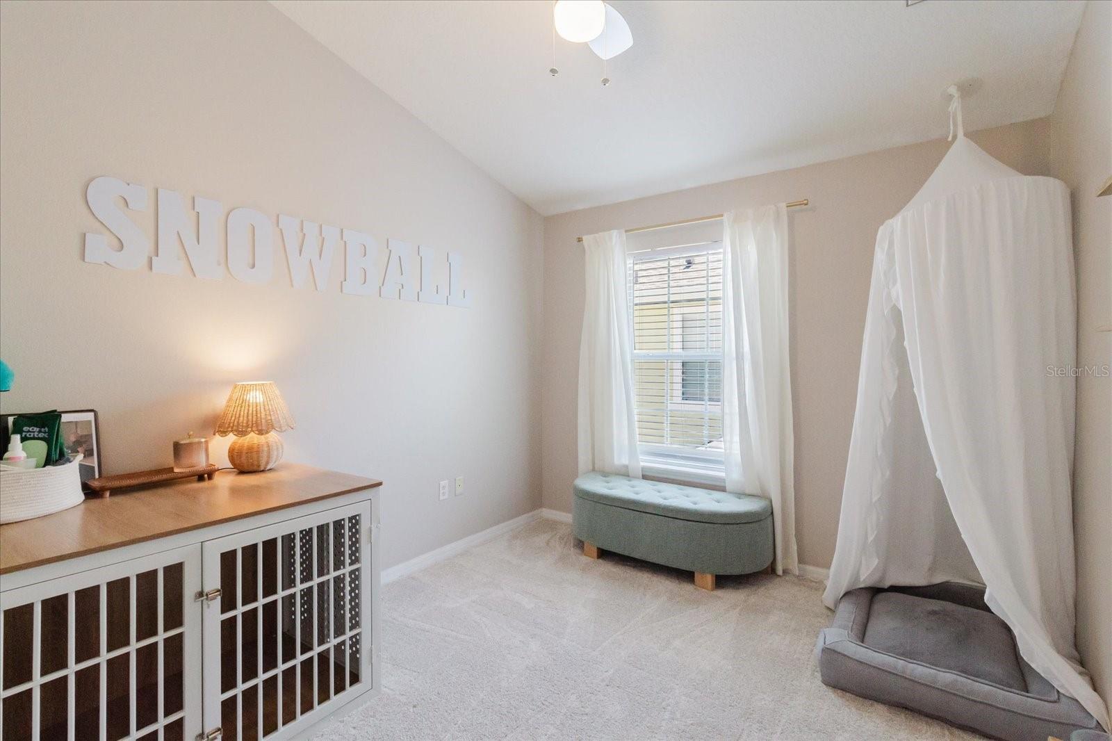 Another Upstairs Secondary Bedroom Close To Hall Bath and Stairs
