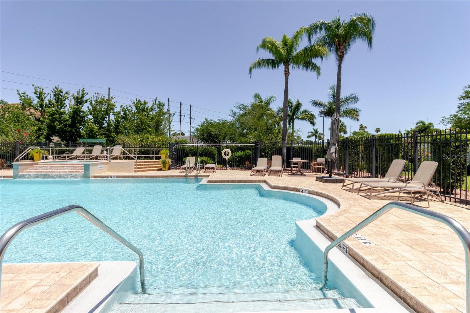 Bay Breeze Cove's Community Swimming Pool