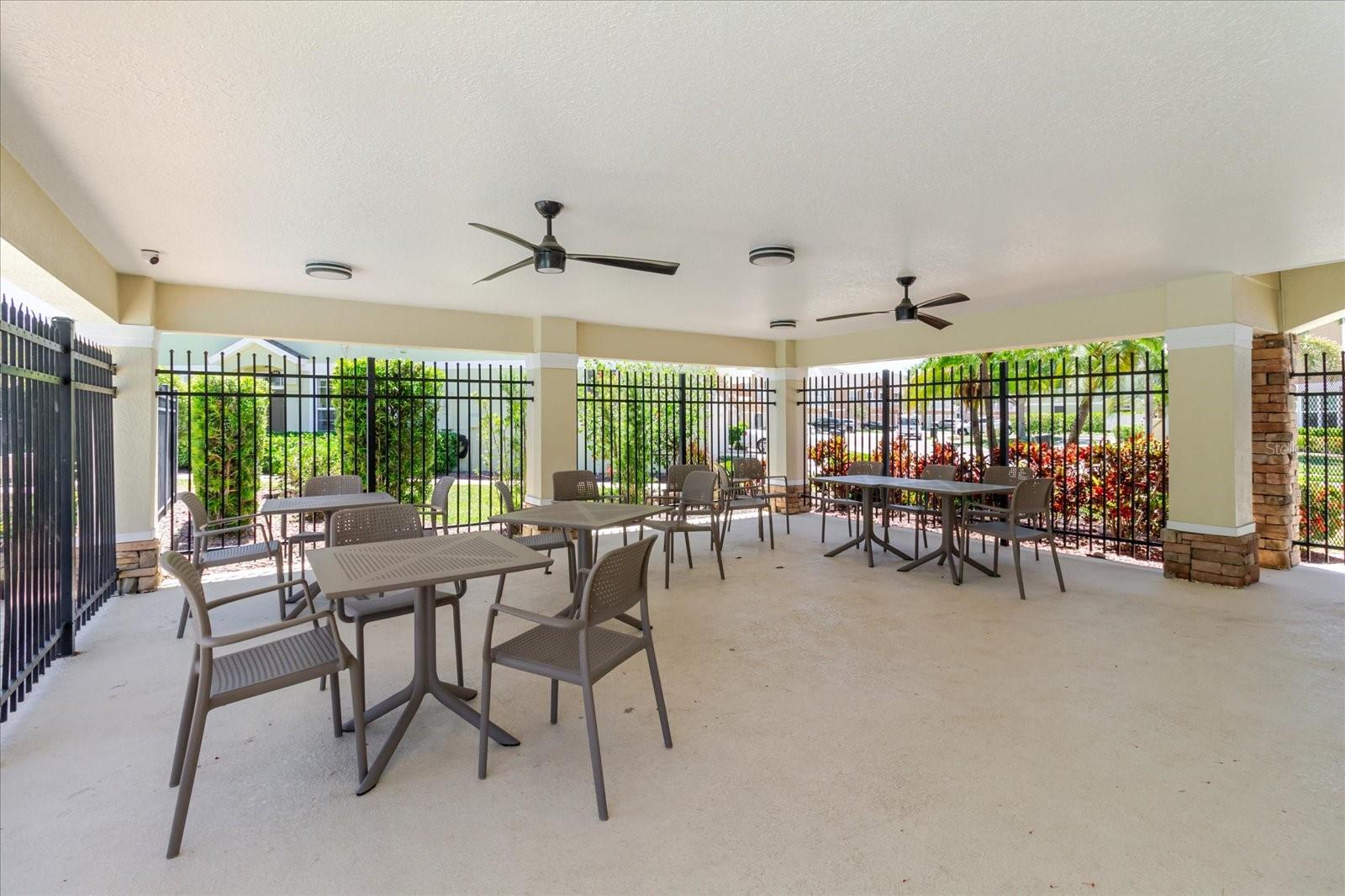 Bay Breeze Cove's Community Swimming Pool Lanai