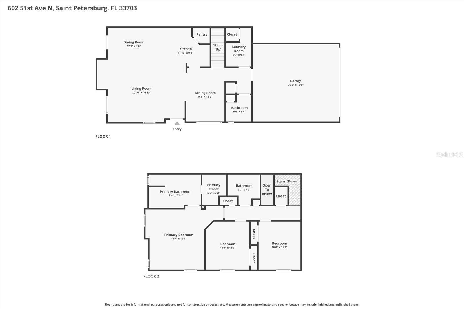 Combined Floor Plan