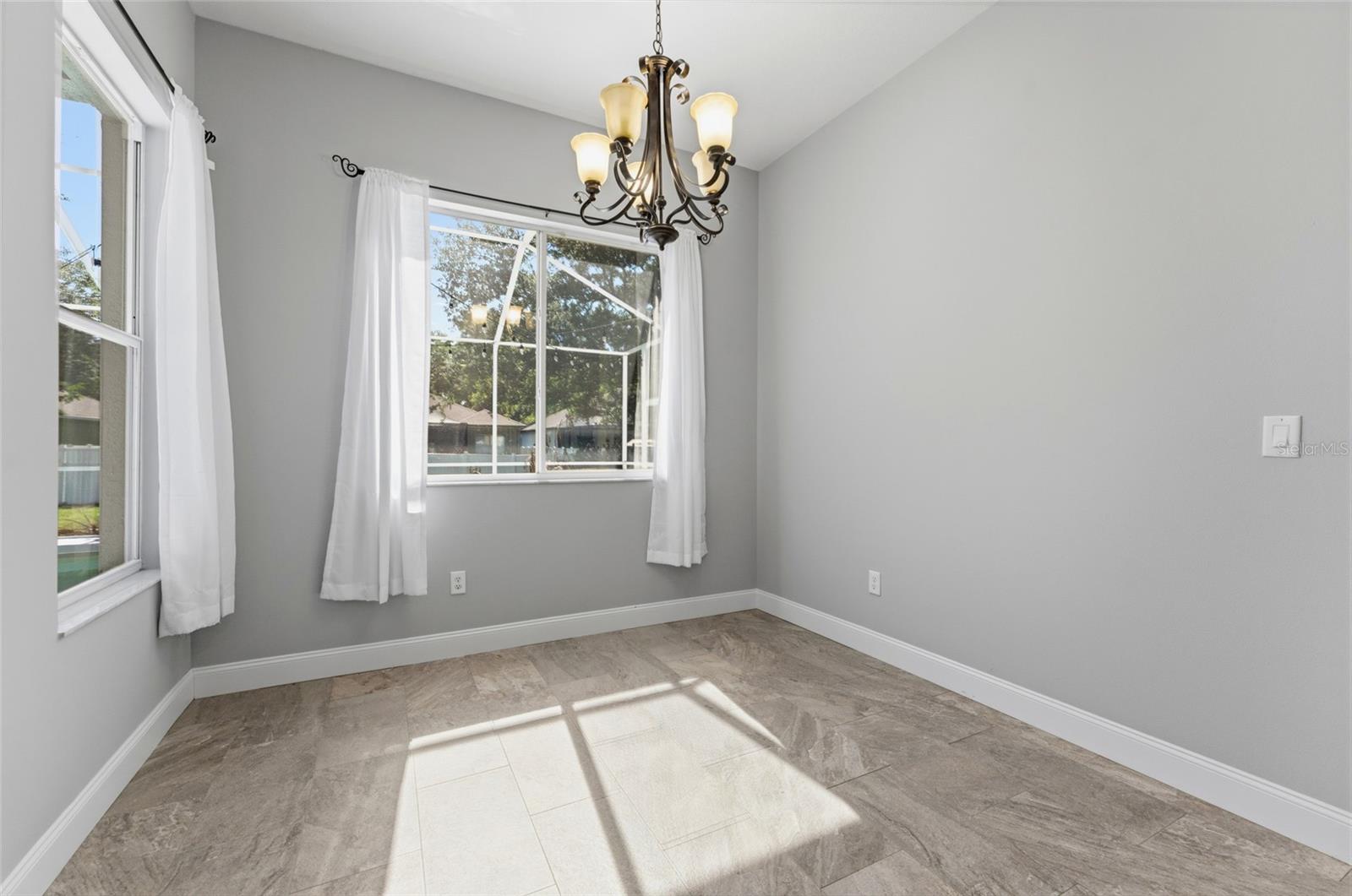 Casual dining area