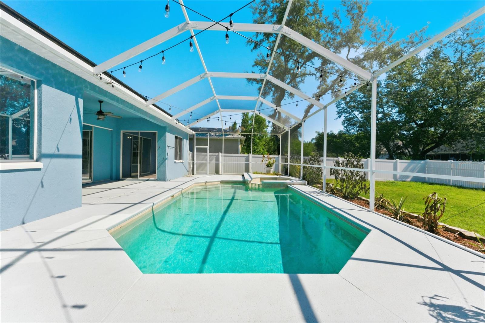 Wonderful outdoor space for entertaining or relaxing