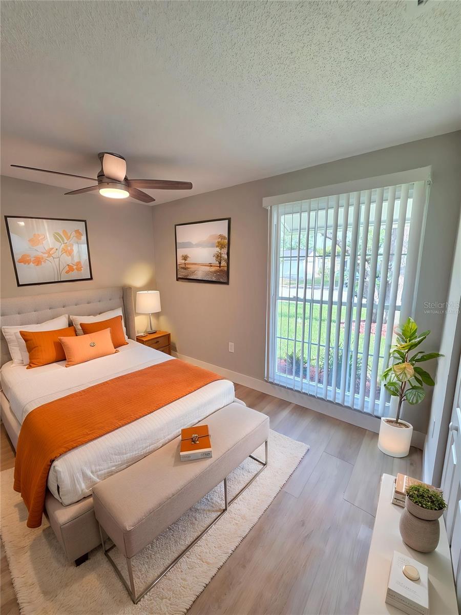Virtually Staged Bedroom 3