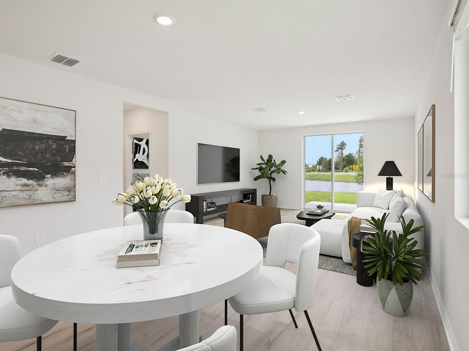 Interior photos are not of the actual home but are photos of the builder home with same floorplan with similar interior finishes and features. Photo uses virtual staging.
