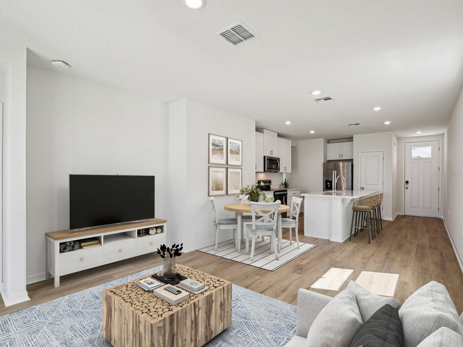 Interior photos are not of the actual home but are photos of the builder home with same floorplan with similar interior finishes and features. Photo uses virtual staging.