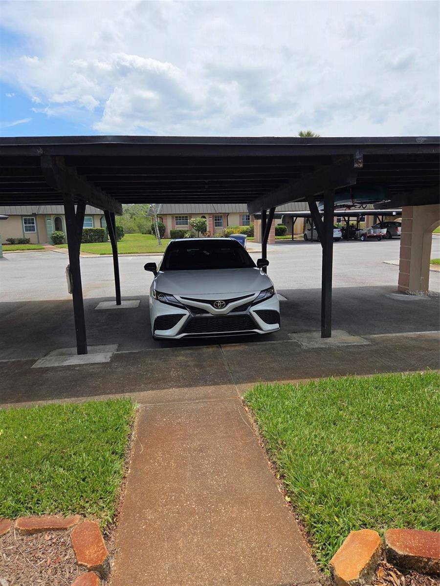 Carport at the Front Door
