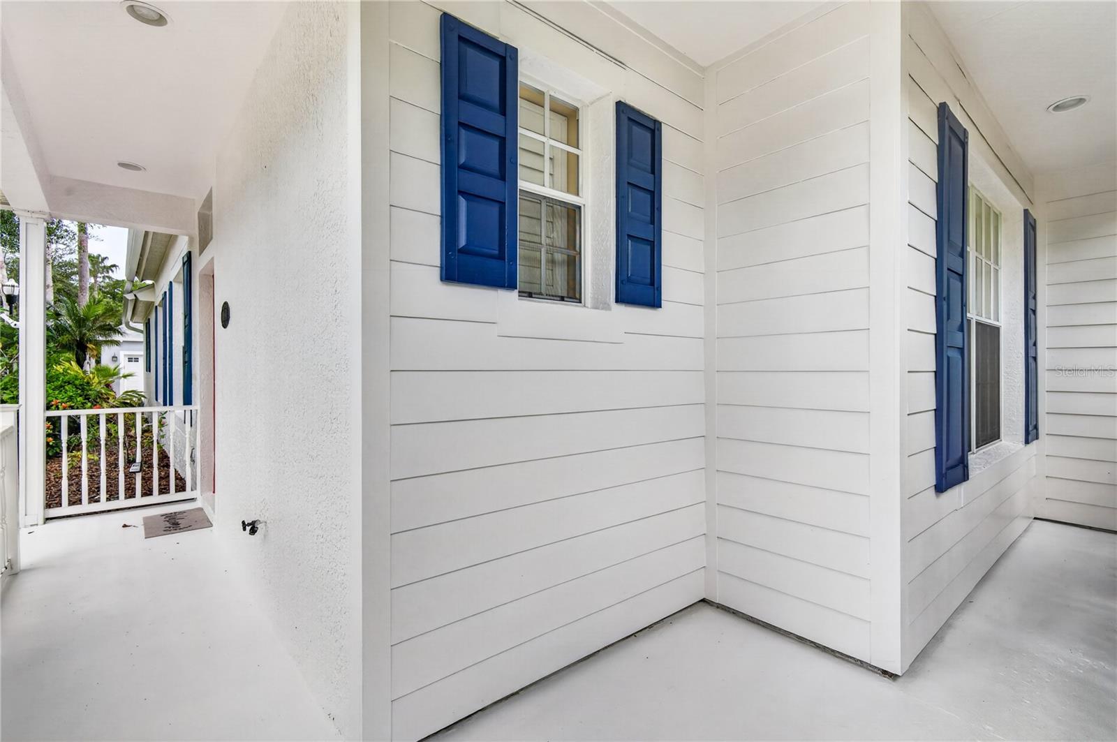Front covered patio