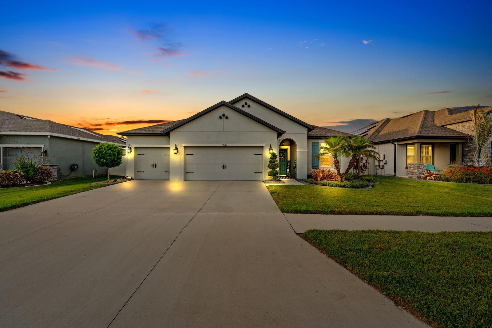 3 car garage