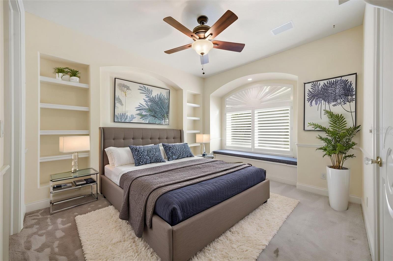 Fourth Bedroom - virtually staged