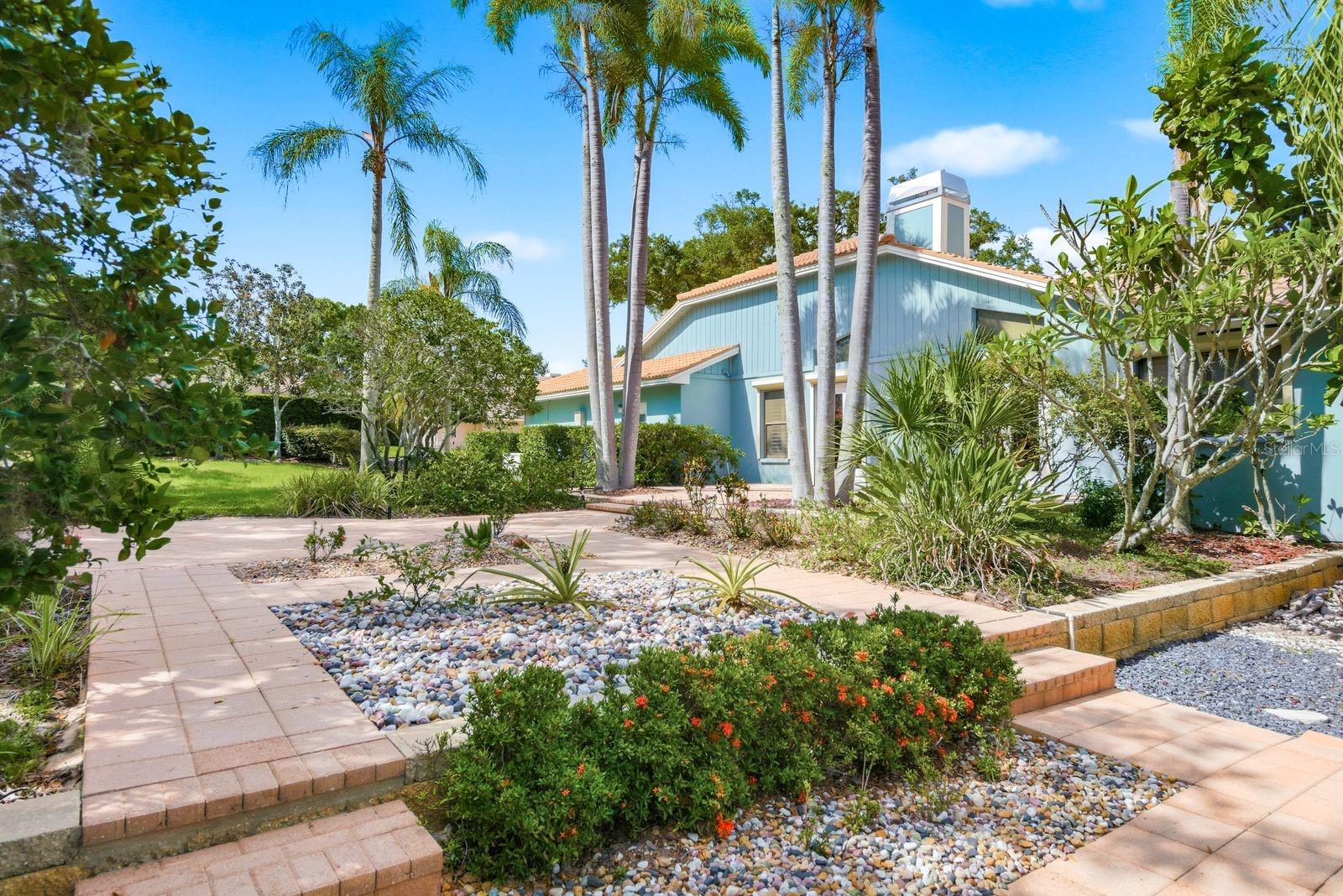 Side Yard and Patio
