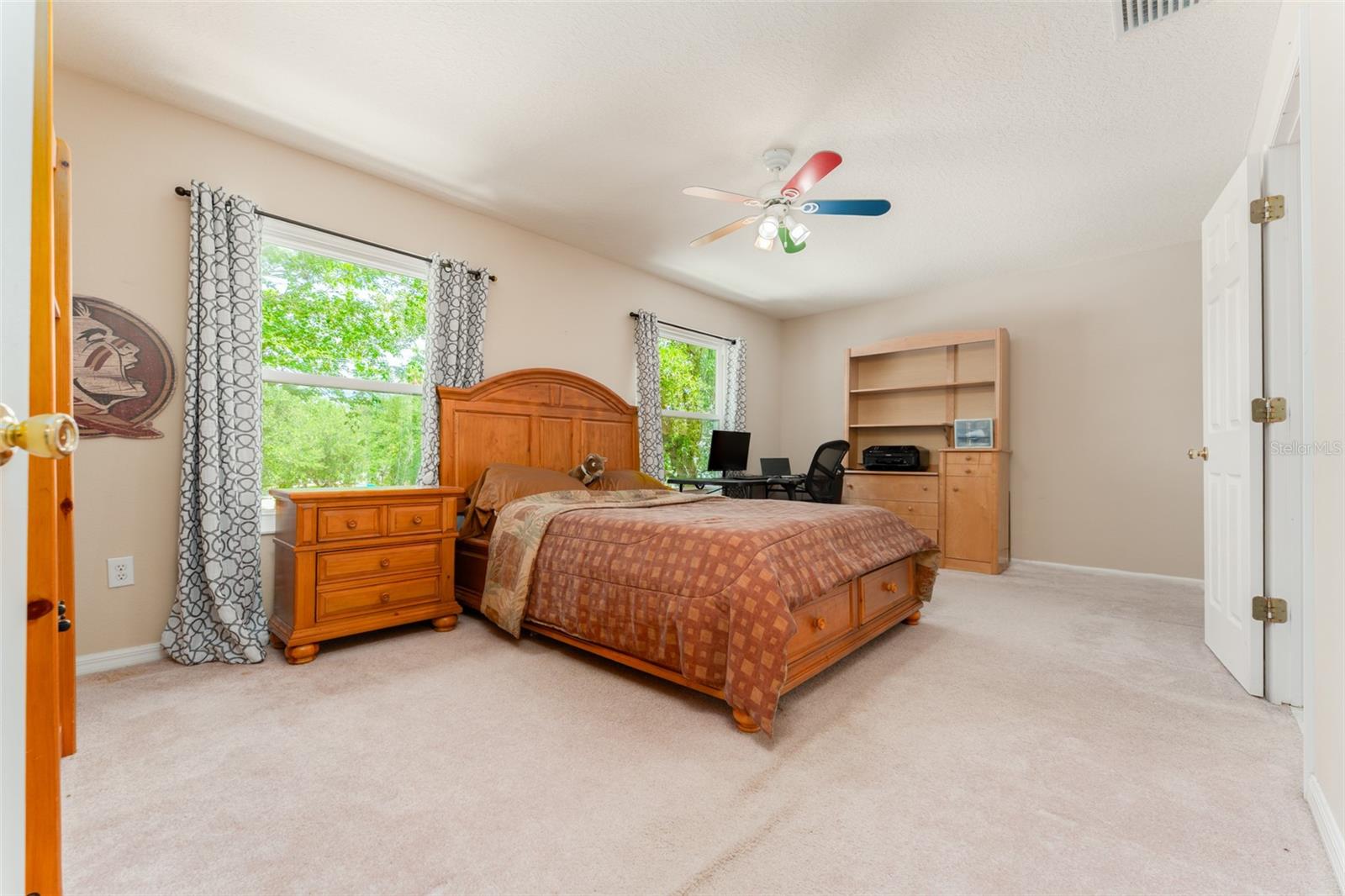 Bedroom 2 with walk-in closet