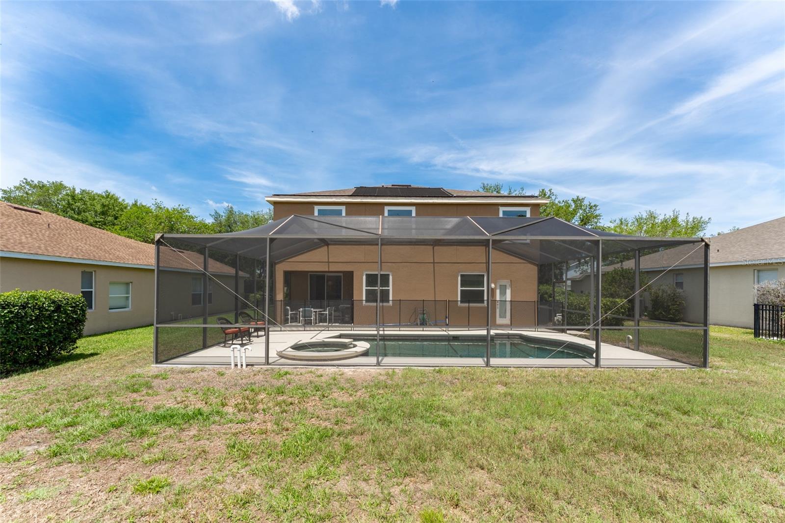 rear yard space