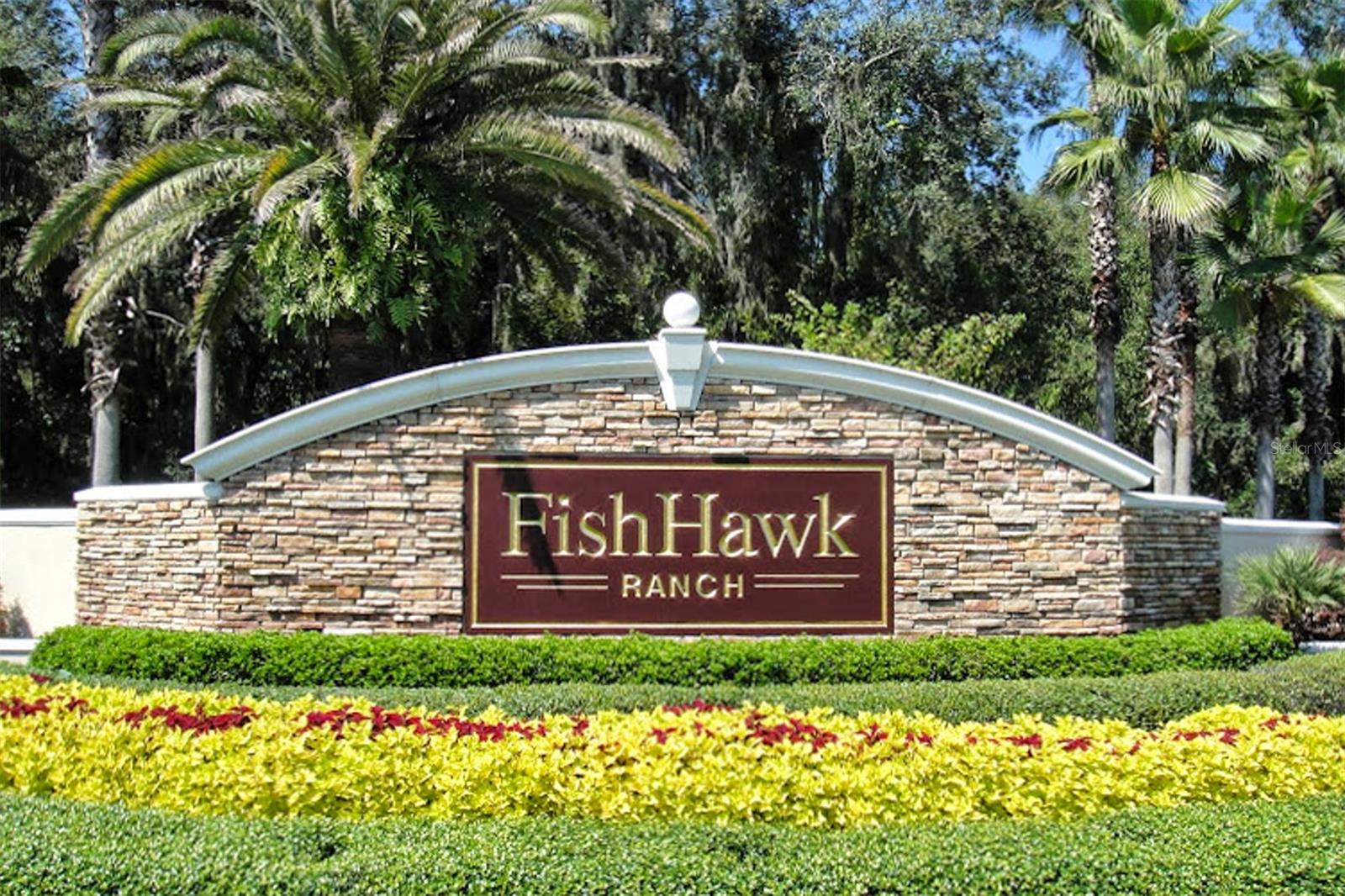 Beautiful Fishhawk Ranch with resort styled amenities