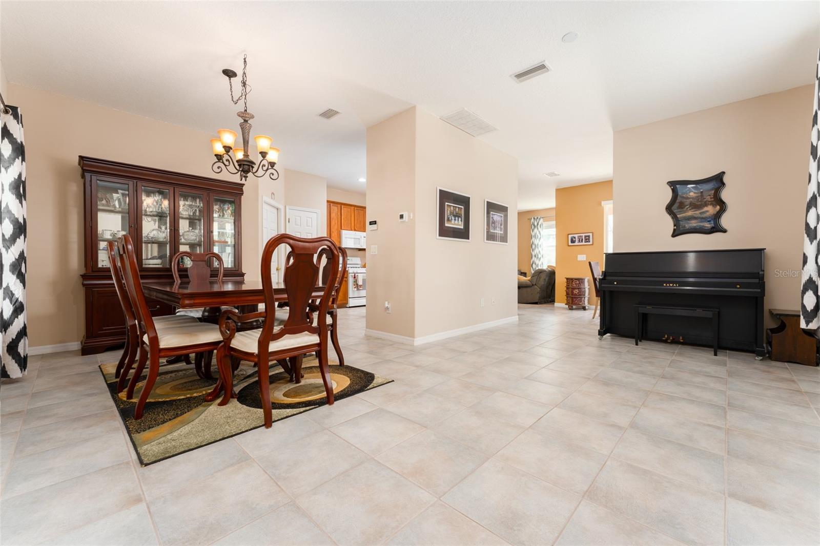 formal dining & living rooms