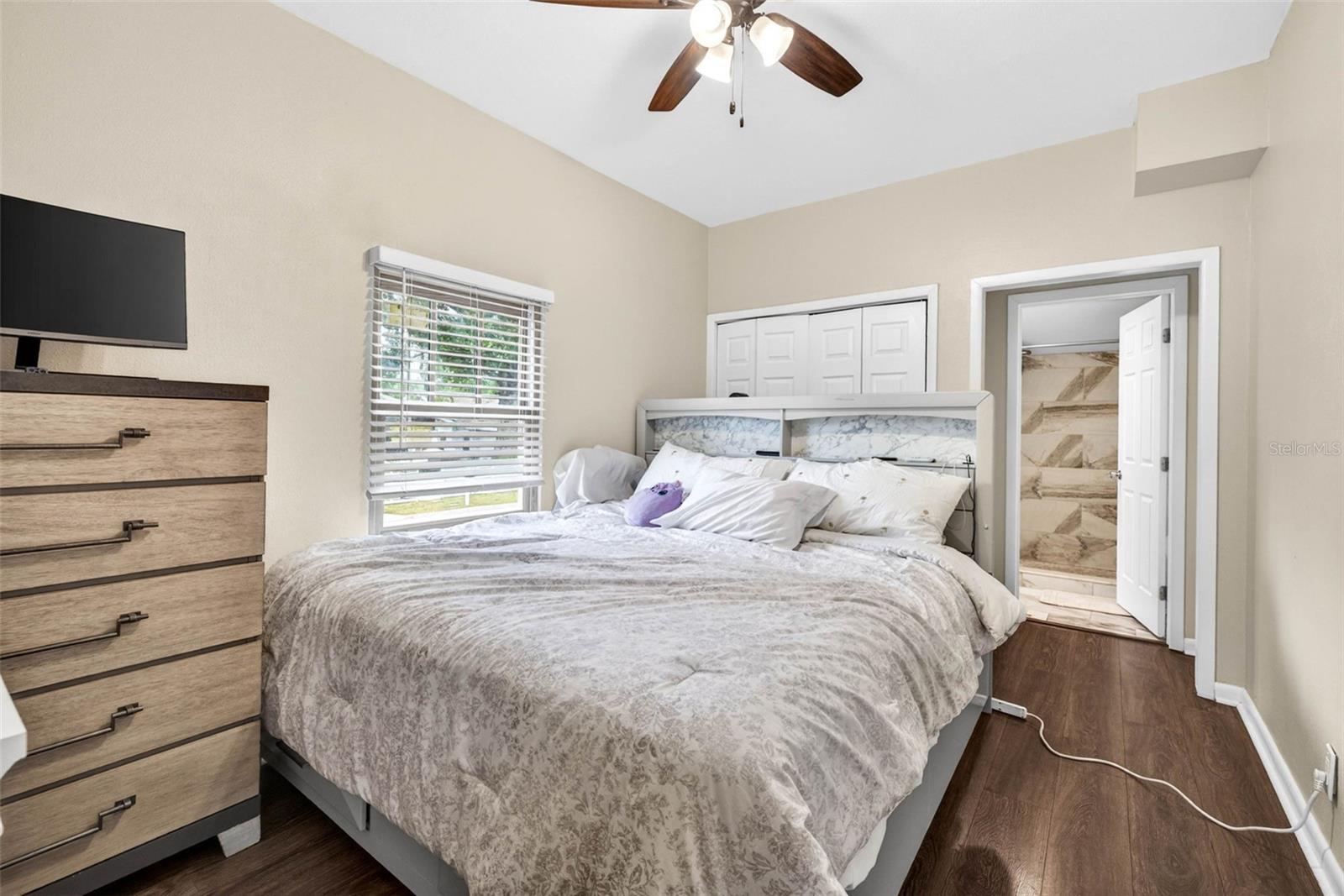 Primary bedroom with Ensuite bathroom