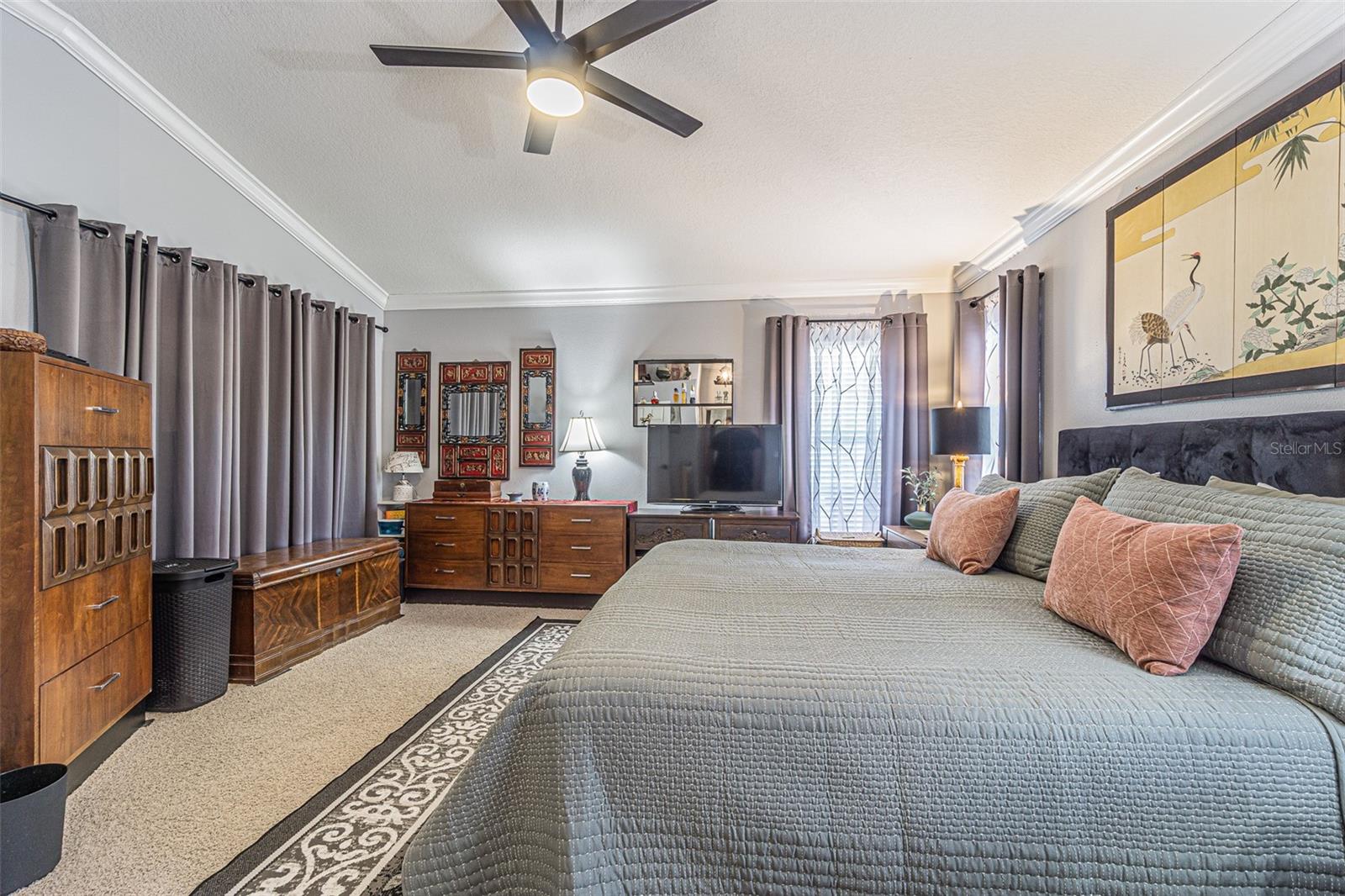 Gorgeous Primary bedroom.