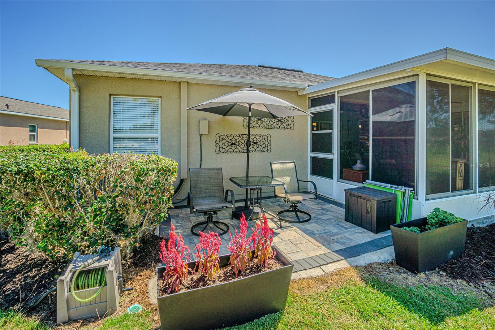 This home even offers a paver outside area,  to enjoy the amazing sites of the 16th fairway, enjoying your amazing golf course/water views.
